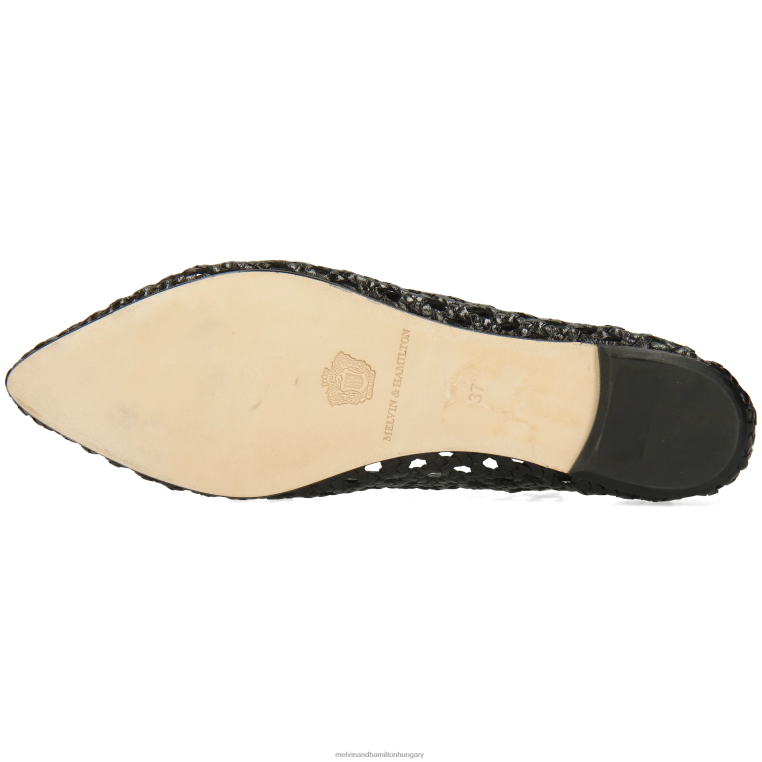 42FNT1957 balettpumpák fekete Melvin & Hamilton Alexa 16 nők