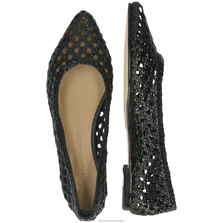 42FNT1957 balettpumpák fekete Melvin & Hamilton Alexa 16 nők