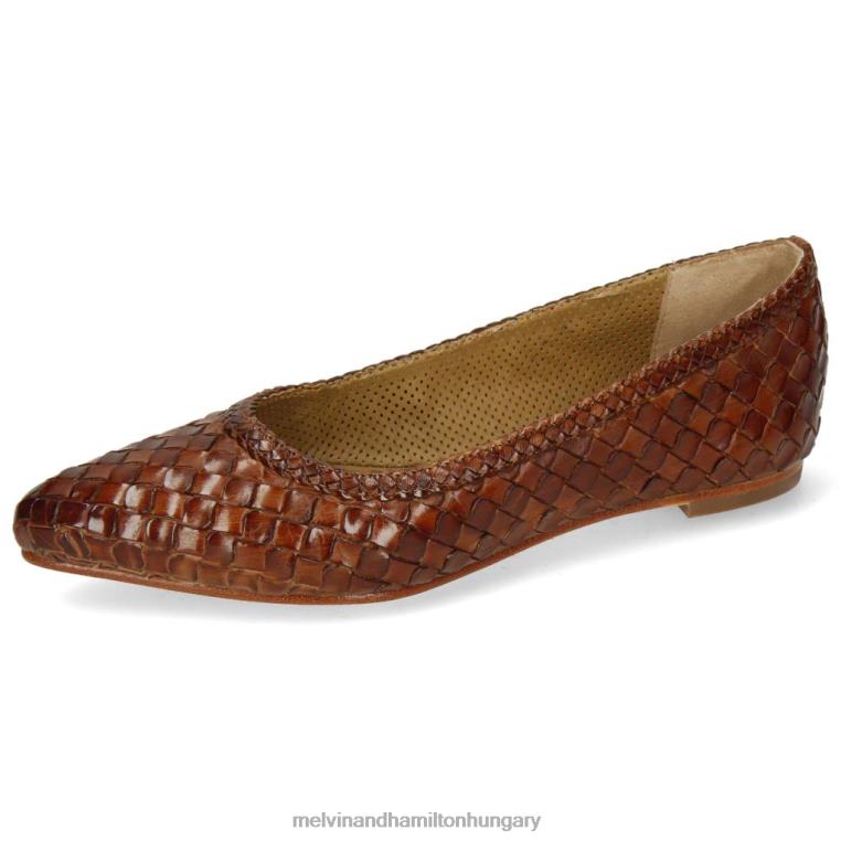 42FNT1966 balettpumpák barna Melvin & Hamilton lydia 3 nők