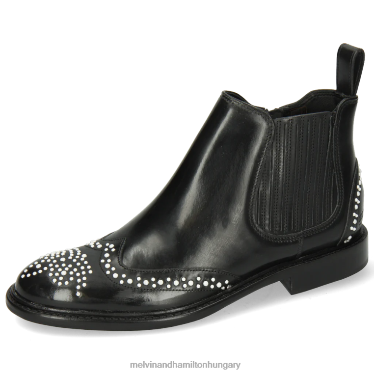 42FNT1061 bokacsizma fekete Melvin & Hamilton Sally 46 nők