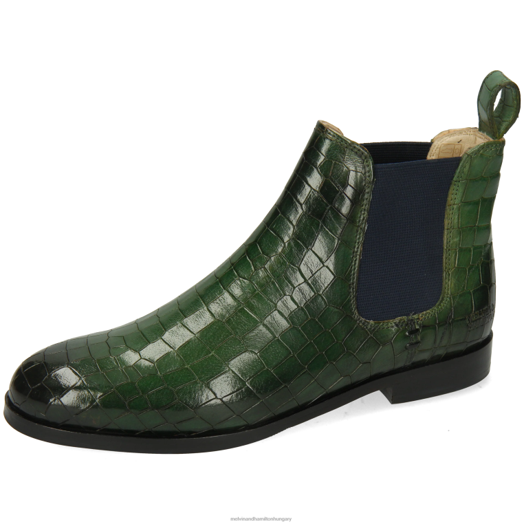 42FNT788 bokacsizma zöld Melvin & Hamilton Zsuzsa 10 nők