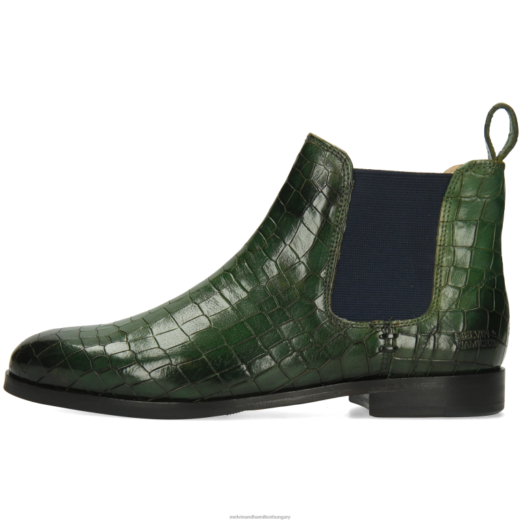 42FNT788 bokacsizma zöld Melvin & Hamilton Zsuzsa 10 nők