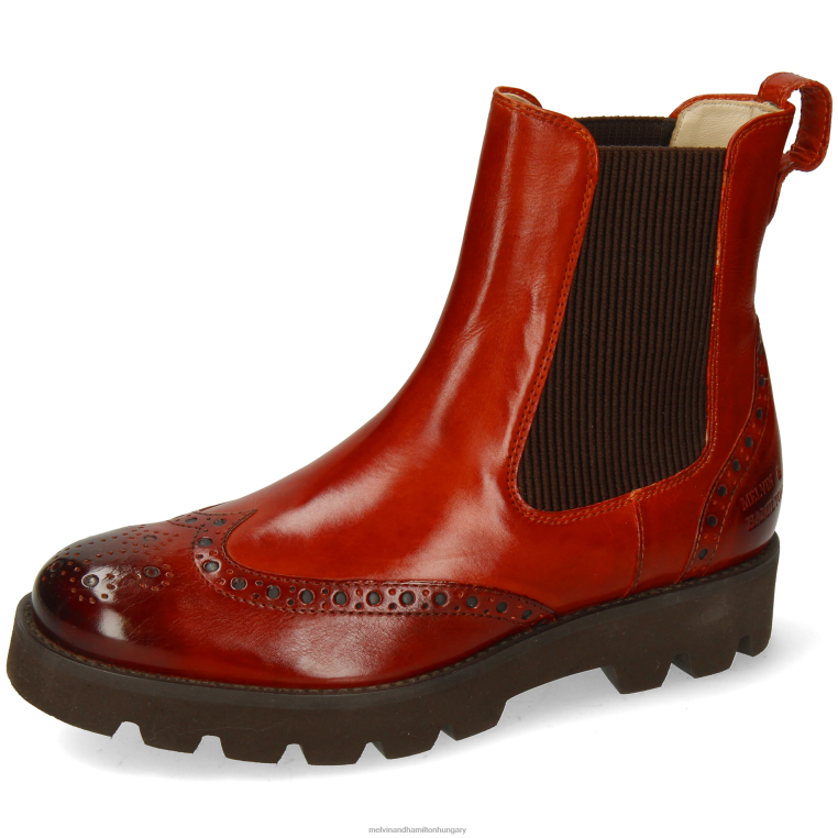 42FNT799 bokacsizma barna Melvin & Hamilton jade 8 nők