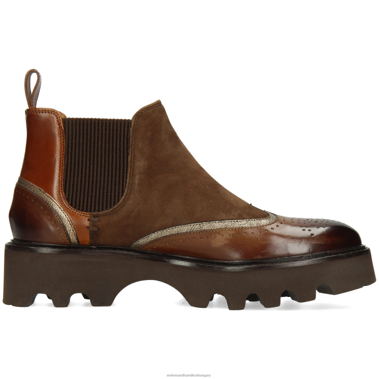 42FNT822 bokacsizma barna Melvin & Hamilton Sally 19 nők