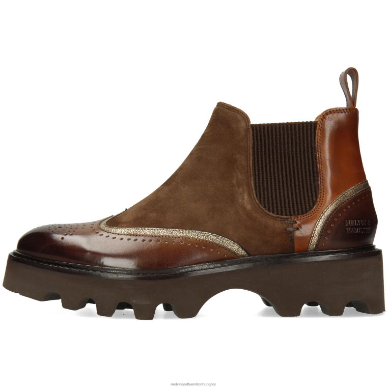 42FNT822 bokacsizma barna Melvin & Hamilton Sally 19 nők