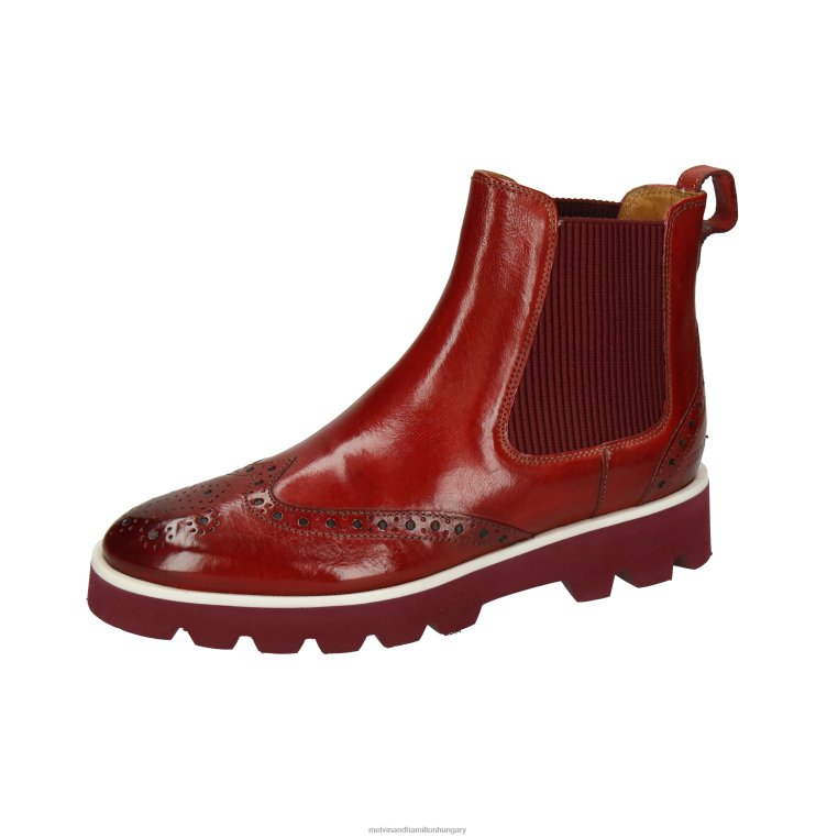 42FNT858 bokacsizma piros Melvin & Hamilton Selina 29 nők