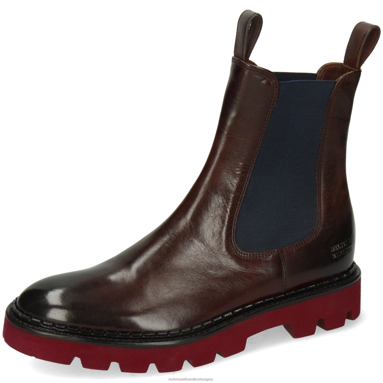 42FNT860 bokacsizma barna Melvin & Hamilton Sally 186 nők