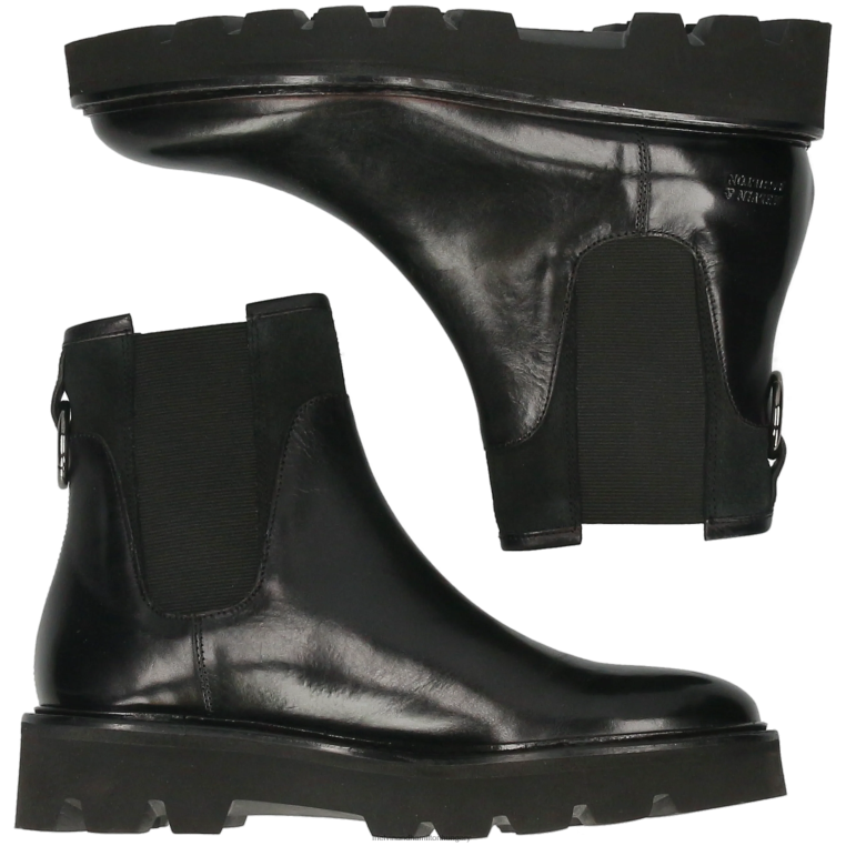 42FNT917 bokacsizma fekete Melvin & Hamilton Sally 187 nők