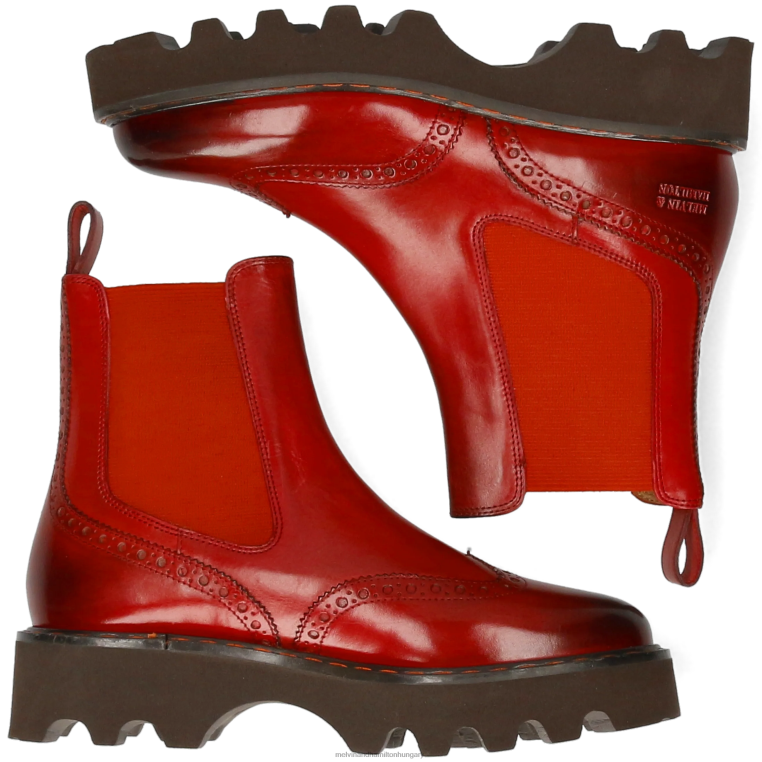 42FNT918 bokacsizma narancs Melvin & Hamilton megan 37 nők