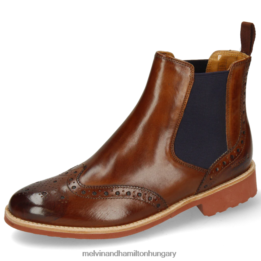 nők Melvin & Hamilton 42FNT1001 bokacsizma barna Selina 6