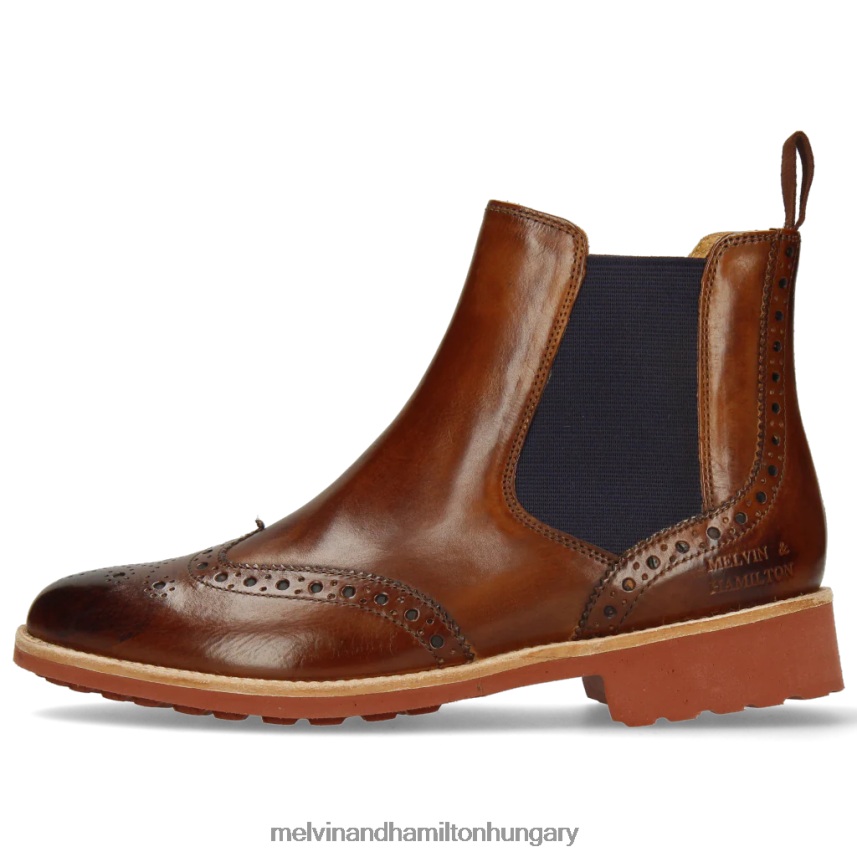 nők Melvin & Hamilton 42FNT1001 bokacsizma barna Selina 6