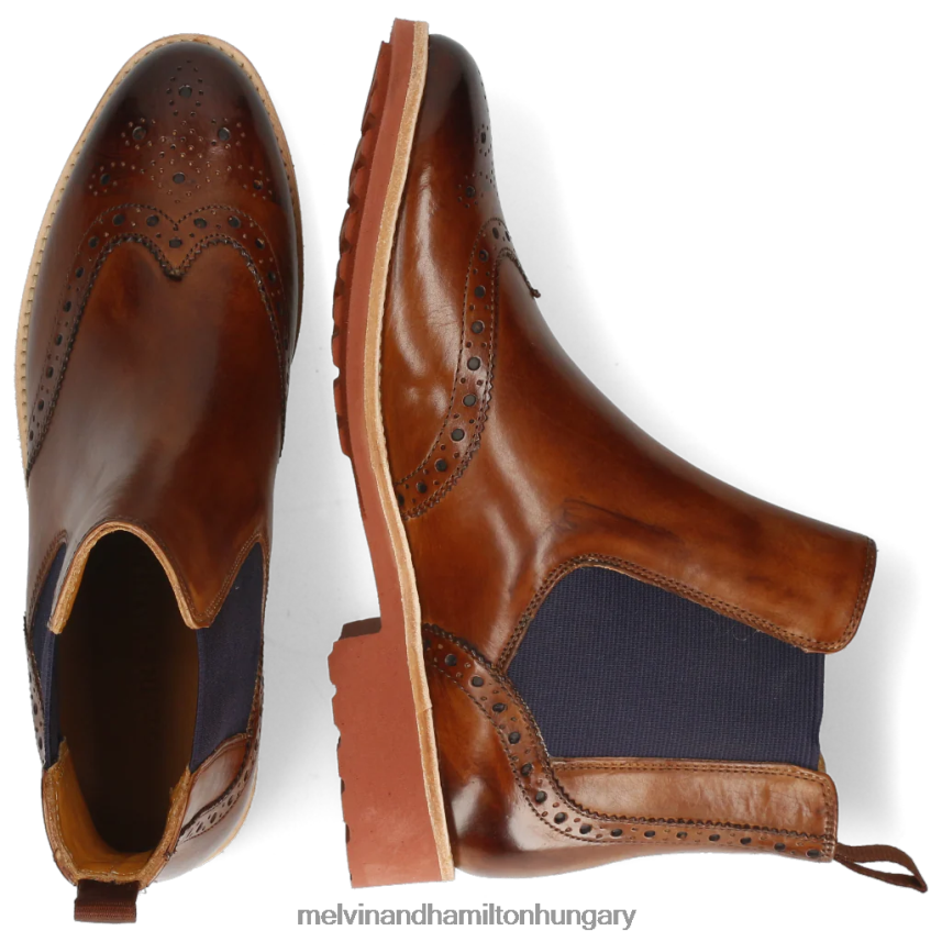 nők Melvin & Hamilton 42FNT1001 bokacsizma barna Selina 6