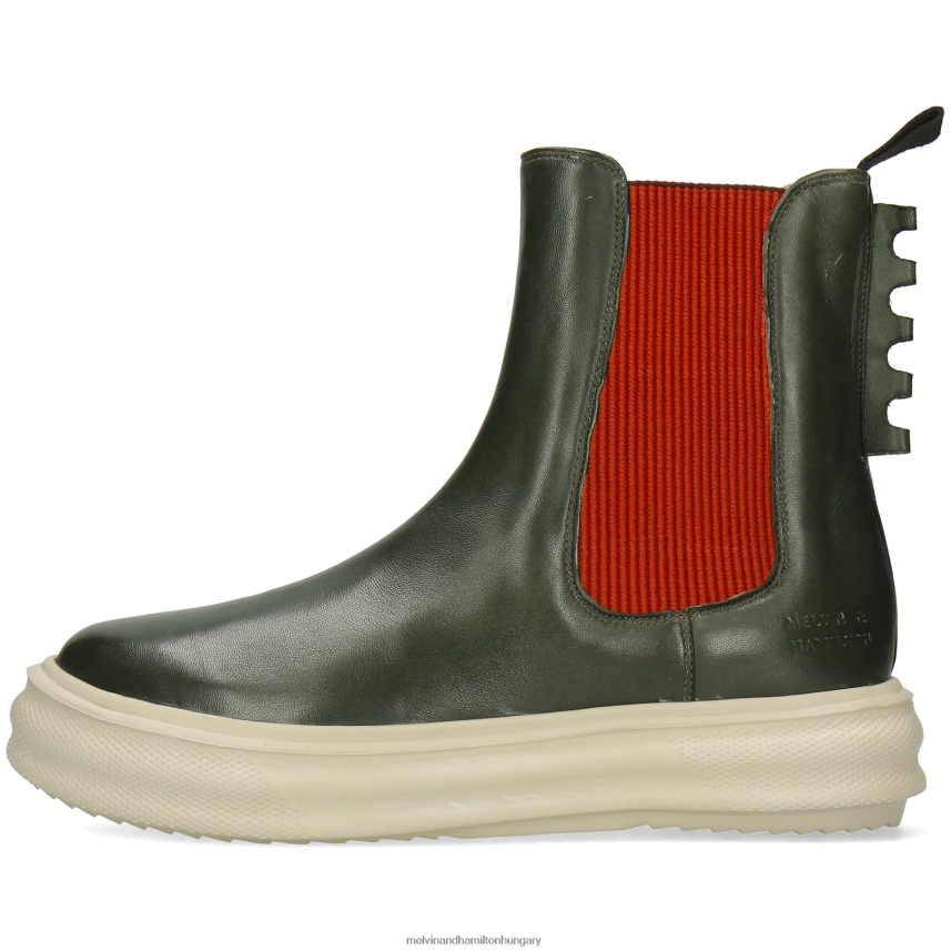 nők Melvin & Hamilton 42FNT1003 bokacsizma zöld mese 5