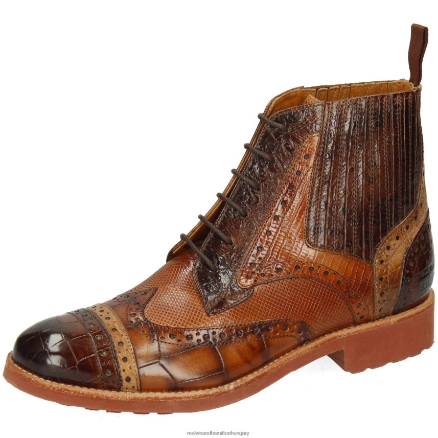 nők Melvin & Hamilton 42FNT1007 bokacsizma barna amelie 17