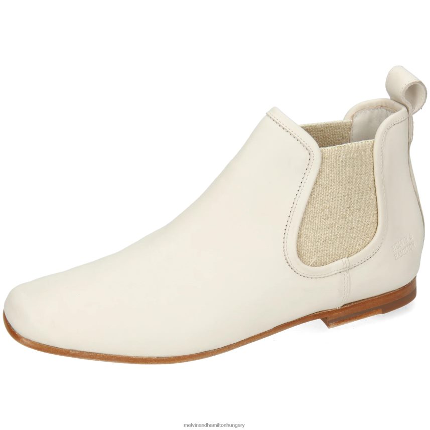 nők Melvin & Hamilton 42FNT1008 bokacsizma bézs Camilla 3