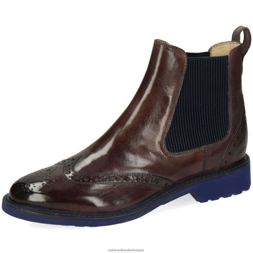 nők Melvin & Hamilton 42FNT1009 bokacsizma barna Selina 29