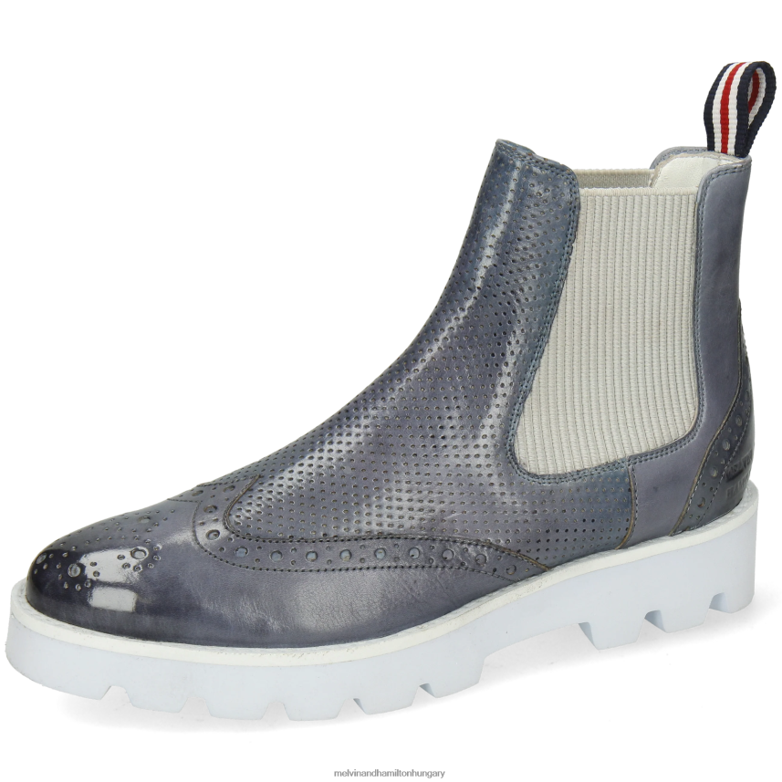 nők Melvin & Hamilton 42FNT1010 bokacsizma szürke Selina 29