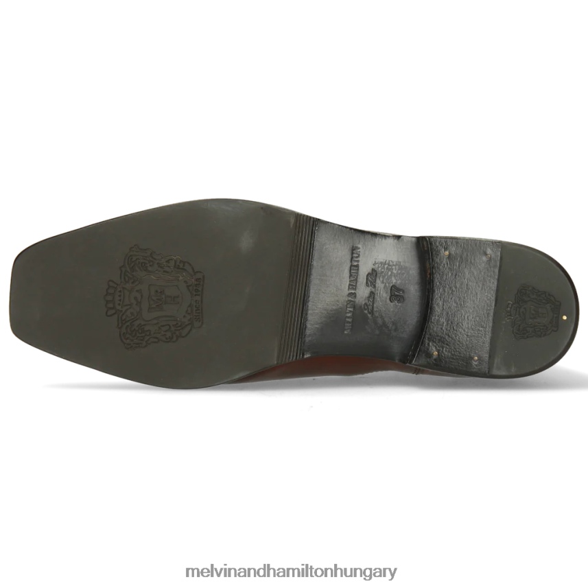 nők Melvin & Hamilton 42FNT1014 bokacsizma barna Bella 1