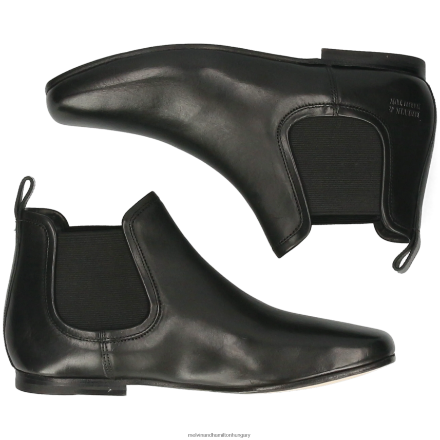 nők Melvin & Hamilton 42FNT1015 bokacsizma fekete Camilla 3