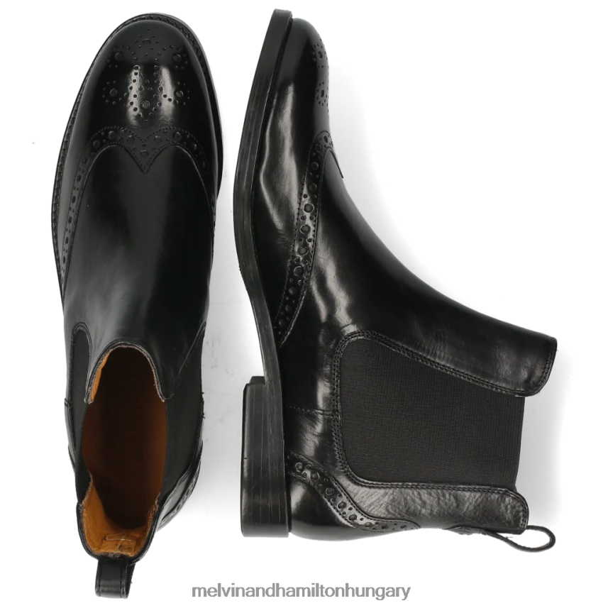 nők Melvin & Hamilton 42FNT1021 bokacsizma fekete amelie 5