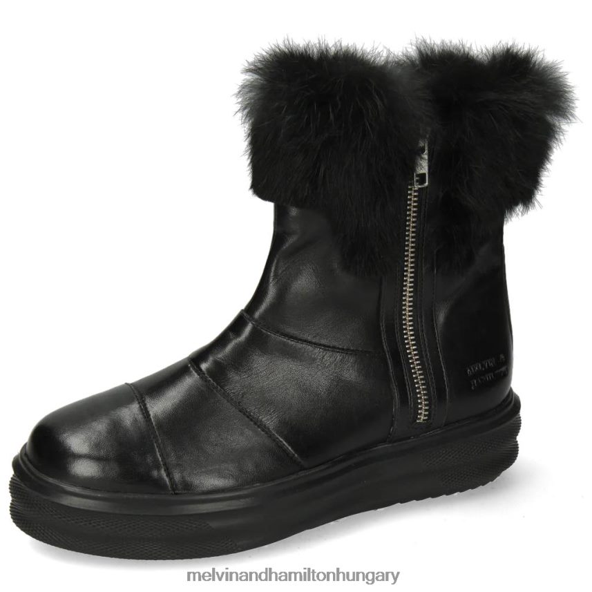 nők Melvin & Hamilton 42FNT1030 bokacsizma fekete mese 10