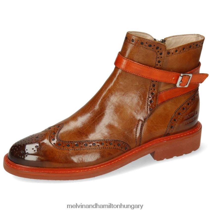 nők Melvin & Hamilton 42FNT1040 bokacsizma barna Selina 25