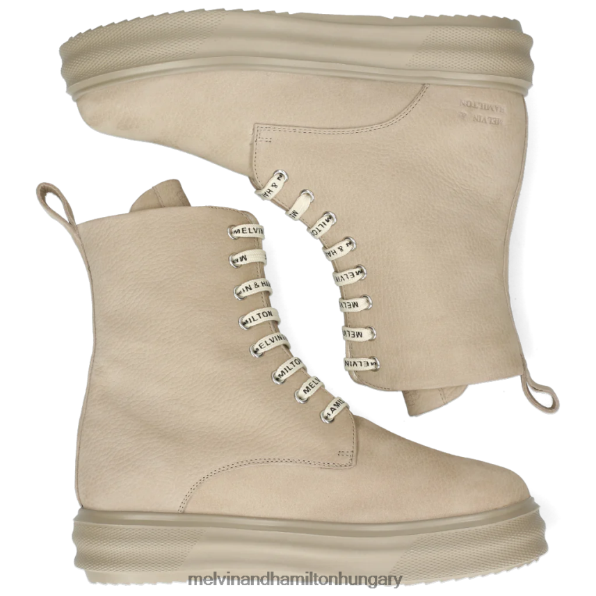 nők Melvin & Hamilton 42FNT1041 bokacsizma bézs mese 3