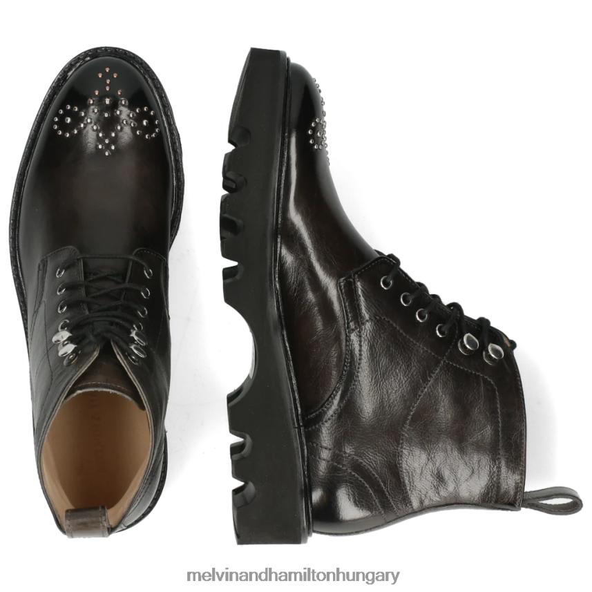 nők Melvin & Hamilton 42FNT1048 bokacsizma szürke Sally 109