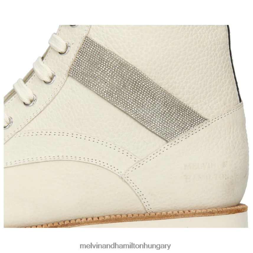 nők Melvin & Hamilton 42FNT1053 bokacsizma fehér dakota 8