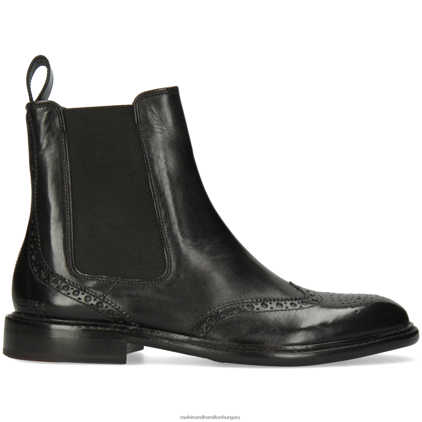 nők Melvin & Hamilton 42FNT1060 bokacsizma fekete Sally 112