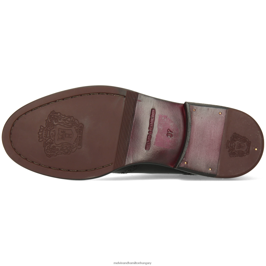 nők Melvin & Hamilton 42FNT1060 bokacsizma fekete Sally 112