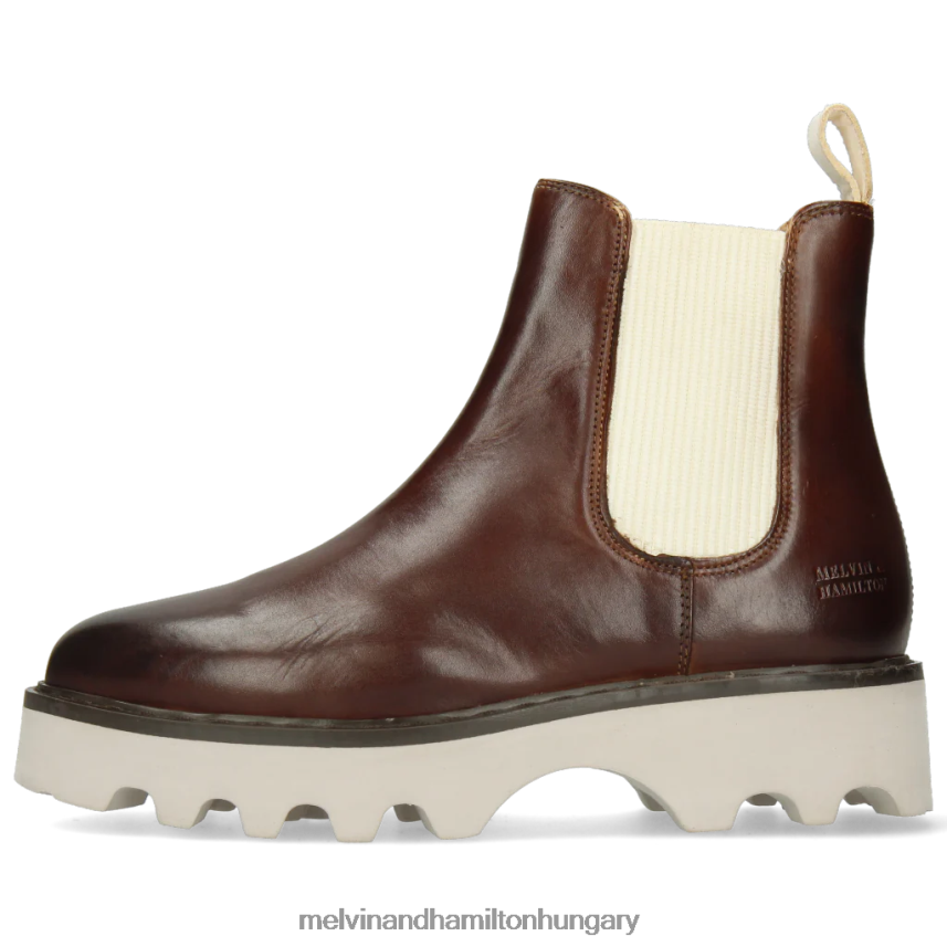 nők Melvin & Hamilton 42FNT1065 bokacsizma barna megan 3r
