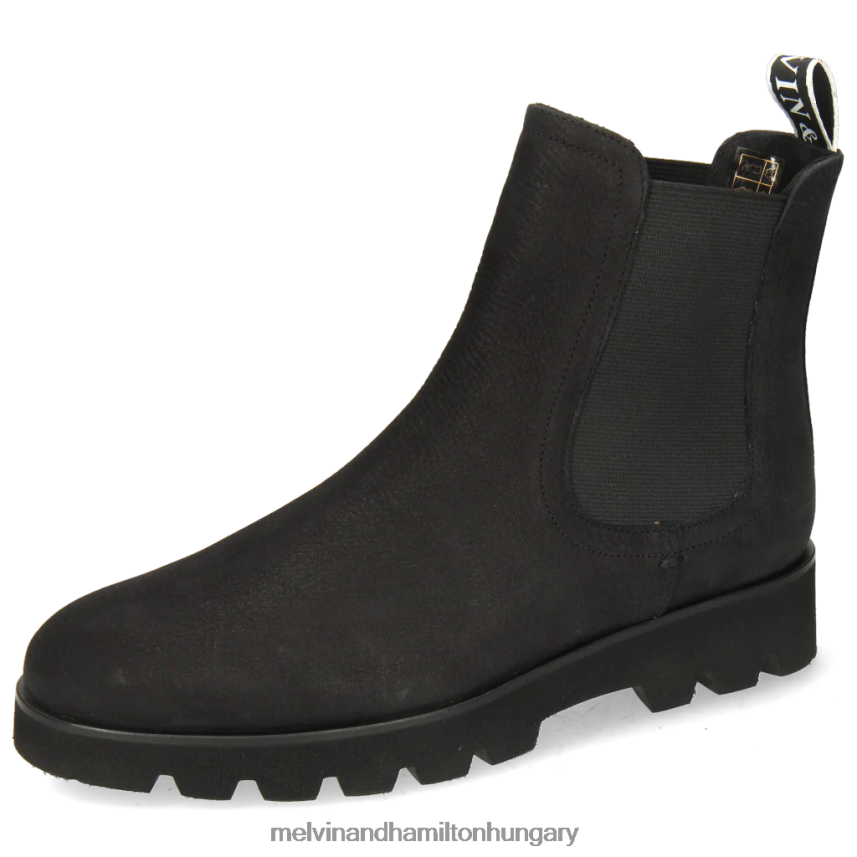 nők Melvin & Hamilton 42FNT1068 bokacsizma fekete Susan 100