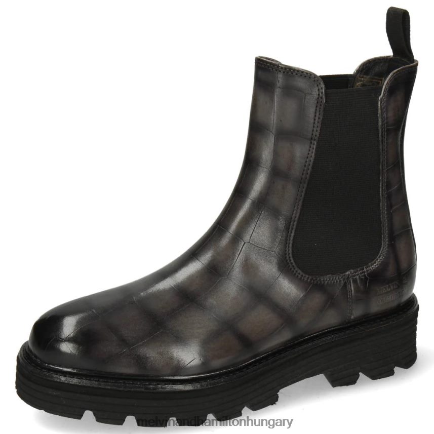 nők Melvin & Hamilton 42FNT1071 bokacsizma szürke leonie 5