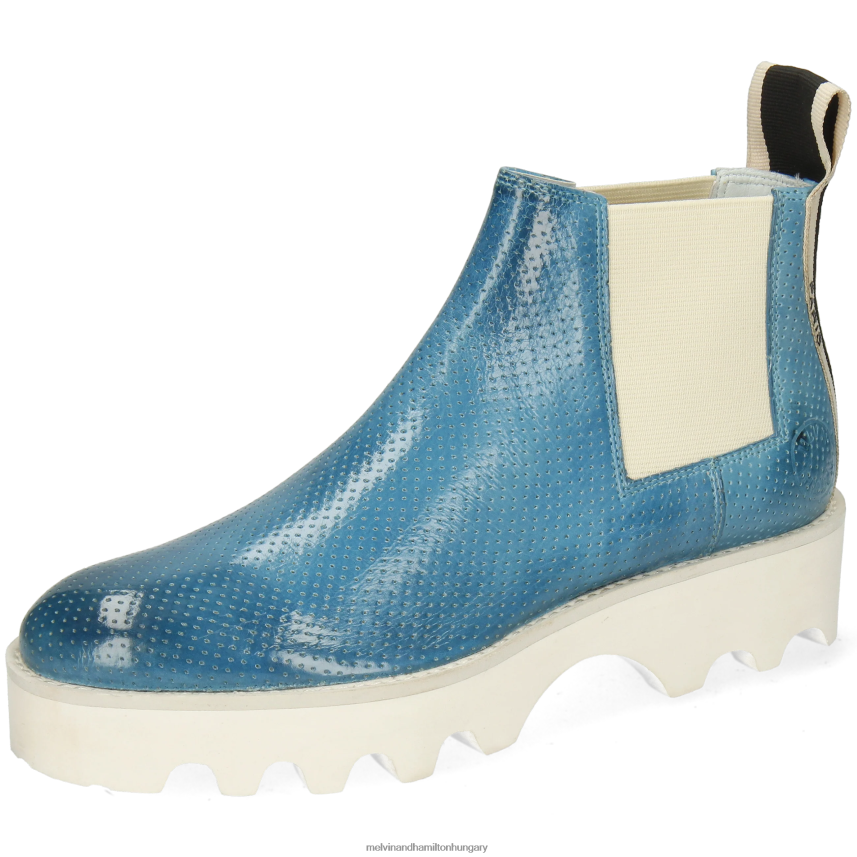 nők Melvin & Hamilton 42FNT1073 bokacsizma kék Sally 175