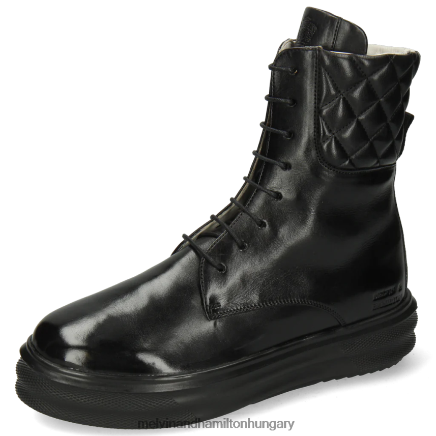 nők Melvin & Hamilton 42FNT1084 bokacsizma fekete mese 4