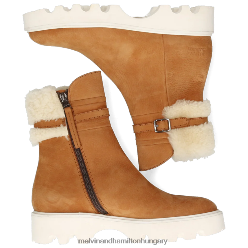 nők Melvin & Hamilton 42FNT1090 bokacsizma barna Sally 138