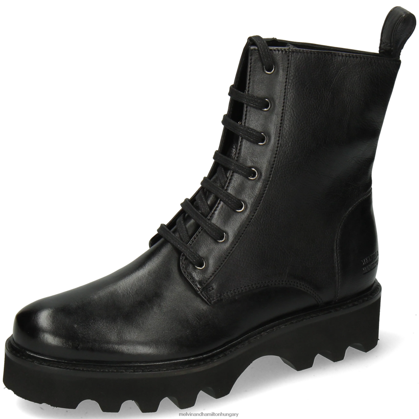 nők Melvin & Hamilton 42FNT1096 bokacsizma fekete Bonnie 13