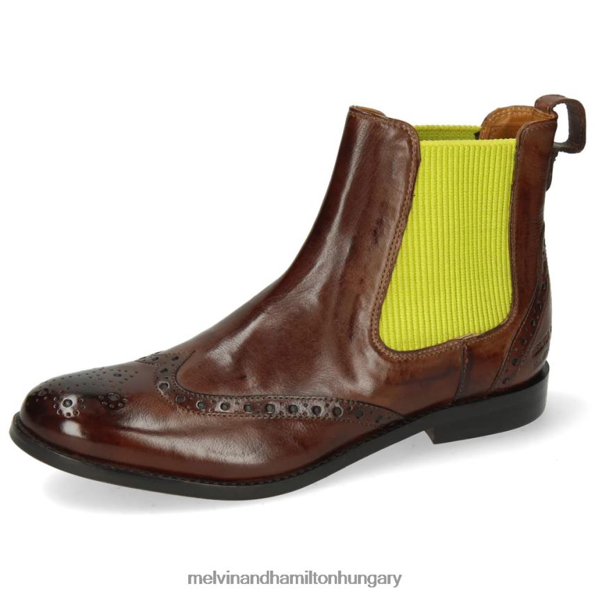 nők Melvin & Hamilton 42FNT1097 bokacsizma barna amelie 5