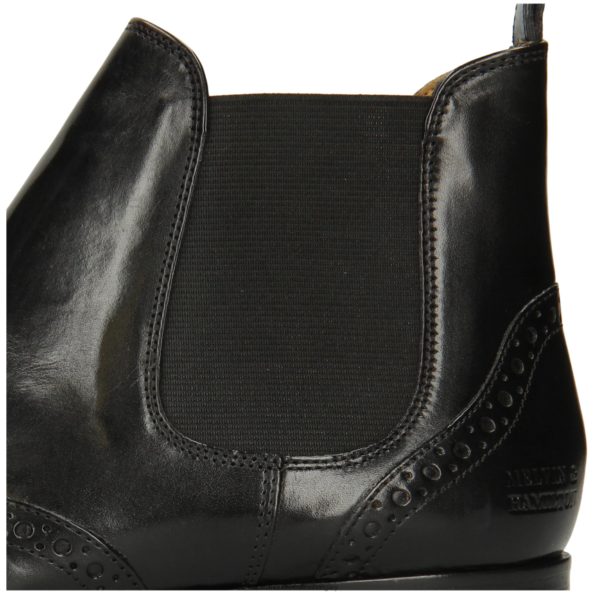 nők Melvin & Hamilton 42FNT1105 bokacsizma fekete Jessy 4