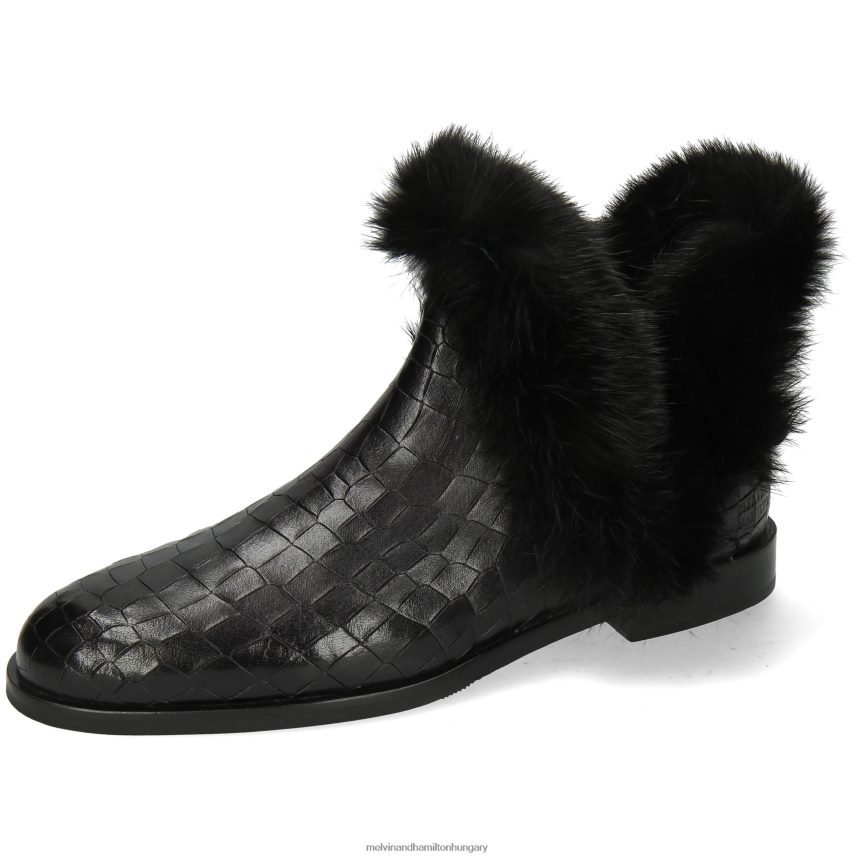 nők Melvin & Hamilton 42FNT1109 bokacsizma fekete Susan 92