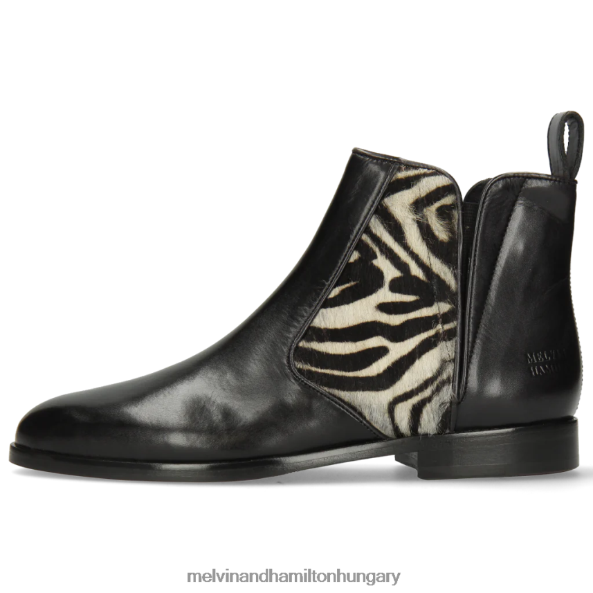 nők Melvin & Hamilton 42FNT1110 bokacsizma fekete Zsuzsa 34