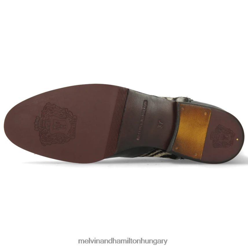 nők Melvin & Hamilton 42FNT1110 bokacsizma fekete Zsuzsa 34