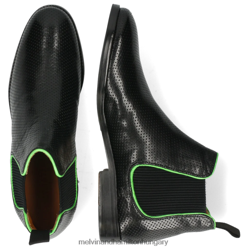 nők Melvin & Hamilton 42FNT1121 bokacsizma fekete amelie 4