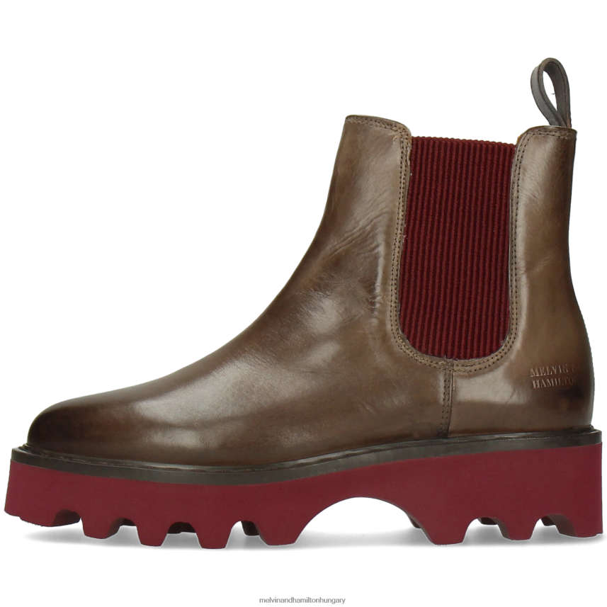 nők Melvin & Hamilton 42FNT1124 bokacsizma szürke megan 3r