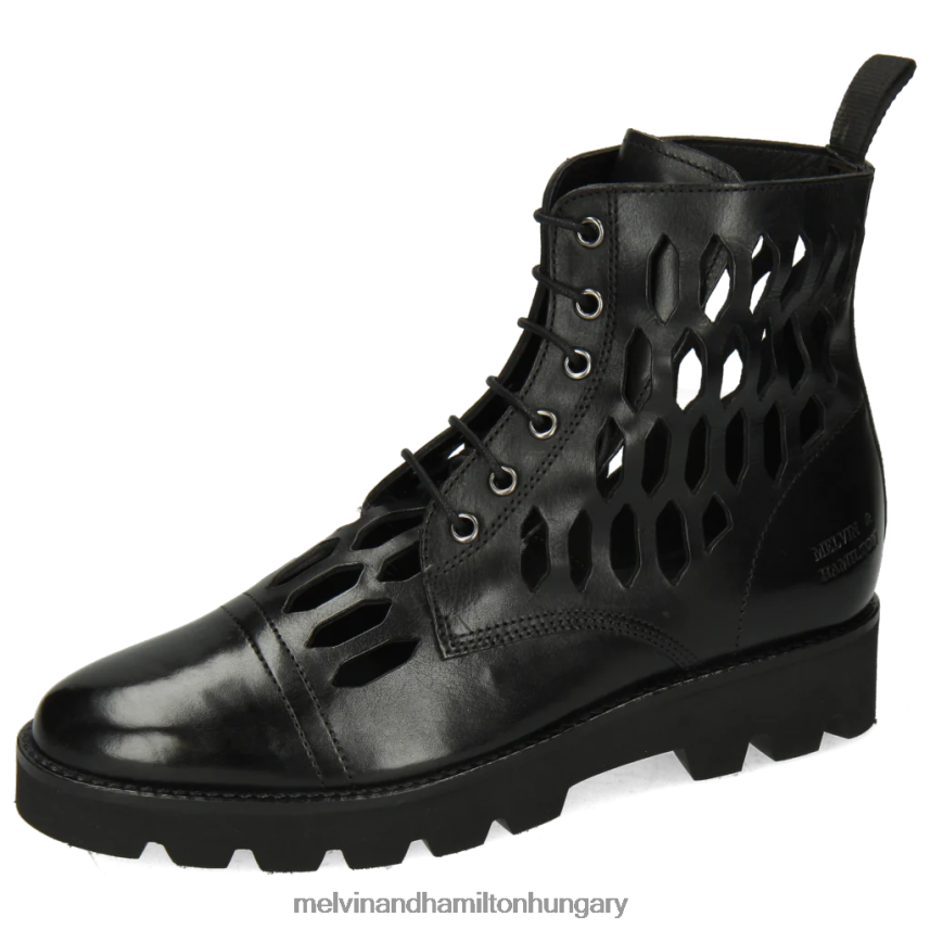 nők Melvin & Hamilton 42FNT1128 bokacsizma fekete Selina 51