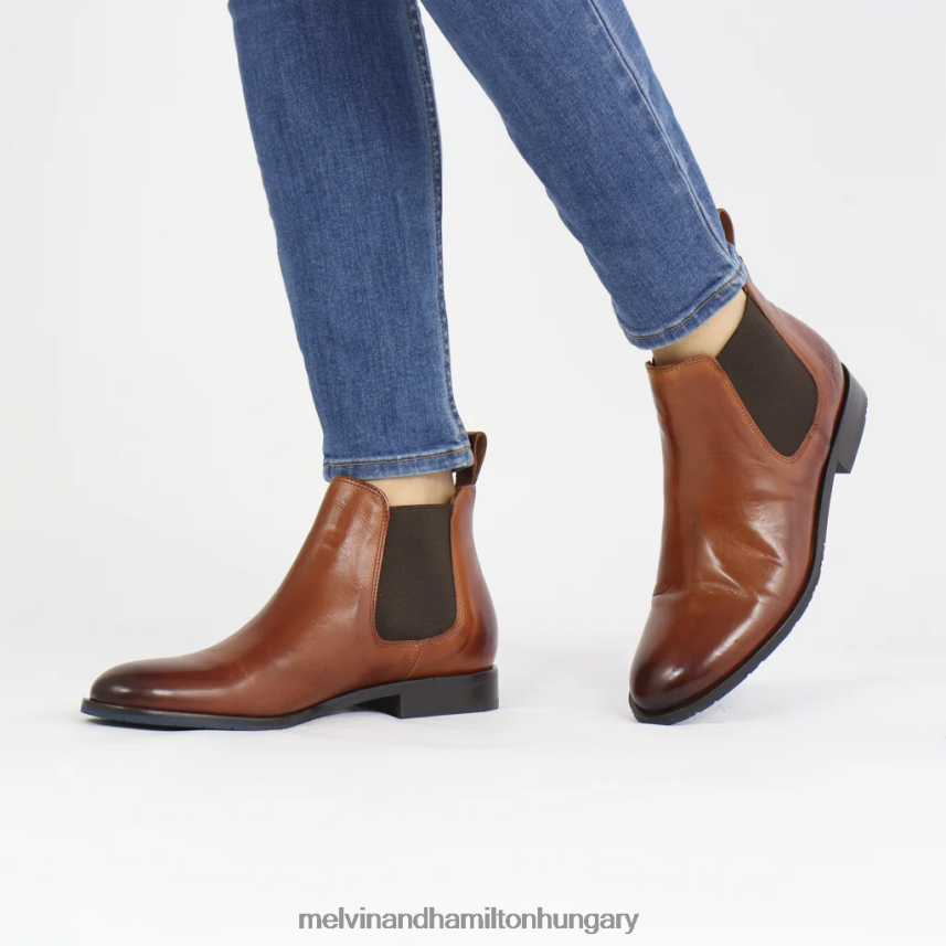 nők Melvin & Hamilton 42FNT1138 bokacsizma barna Sally 25