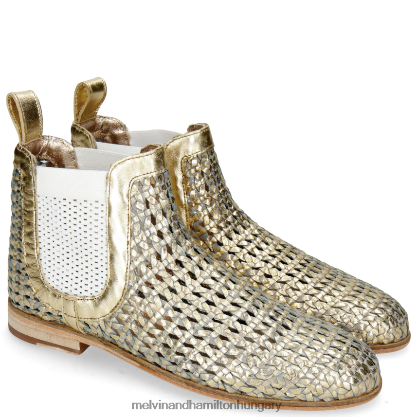 nők Melvin & Hamilton 42FNT1142 bokacsizma Arany Zsuzsa 10