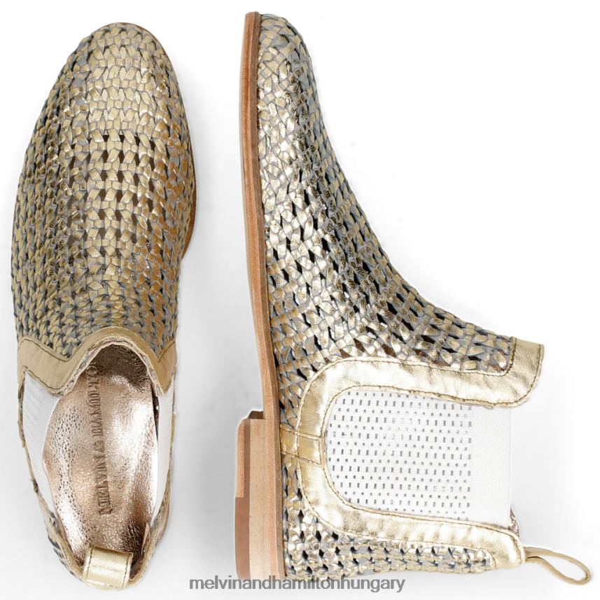 nők Melvin & Hamilton 42FNT1142 bokacsizma Arany Zsuzsa 10