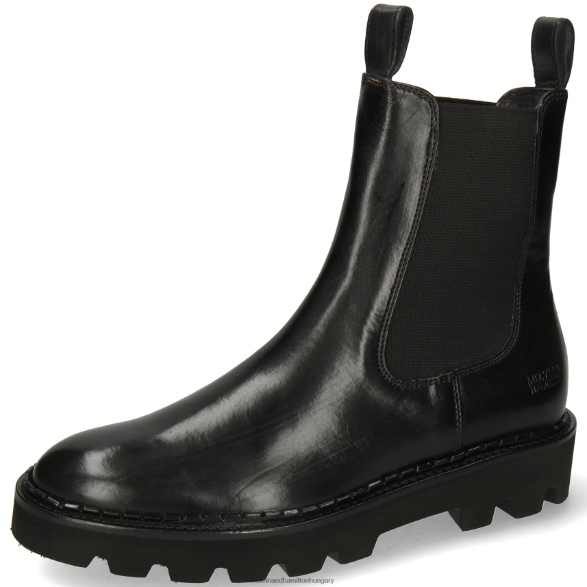 nők Melvin & Hamilton 42FNT779 bokacsizma fekete Sally 186